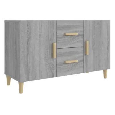 (grey sonoma) vidaXL Sideboard Engineered Wood Storage Highboard Furniture Multi Colours