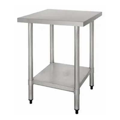 Quattro 600mm Wide Stainless Steel Centre Table