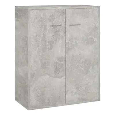 vidaXLboard Concrete Grey Engineered Wood Indoor Storage Cabinet Furniture