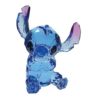 Facets Disney Lilo and Stitch Sitting Figurine, Inch, Blue