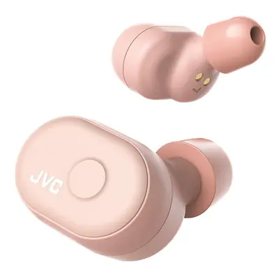 (Pink) JVC HAA10T True Wireless Bluetooth Earbuds & Case