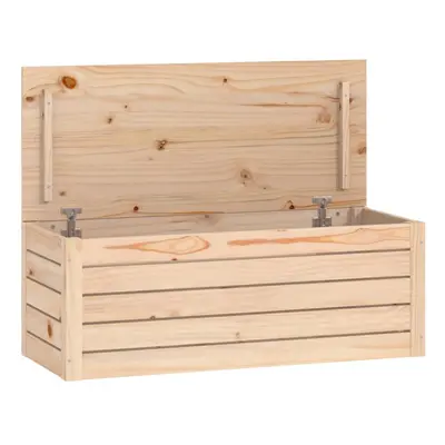 (natural, x 36.5 x cm) vidaXL Solid Wood Pine Storage Box Storage Chest Tool Box Multi Colours/S