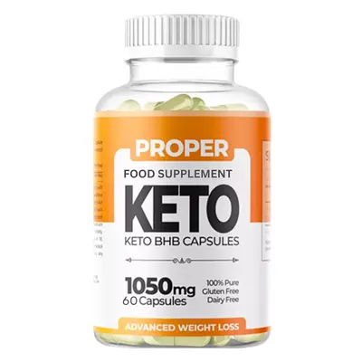 Proper Keto - Advanced Weight Management Keto Capsules [ Bottle ]