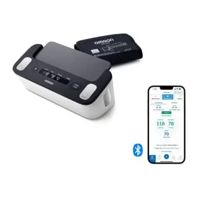 OMRON Complete Smart Home Blood Pressure Monitor and ECG for Hypertension Monitoring and AFib sc