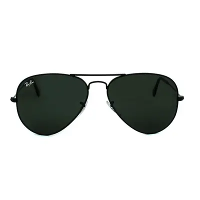 Ray-Ban Sunglasses Aviator L2823 Black Green G-15 Medium 58mm