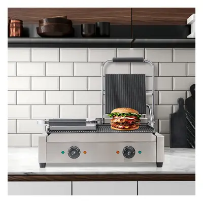 3.6KW Double Commercial Sandwich Press Grill