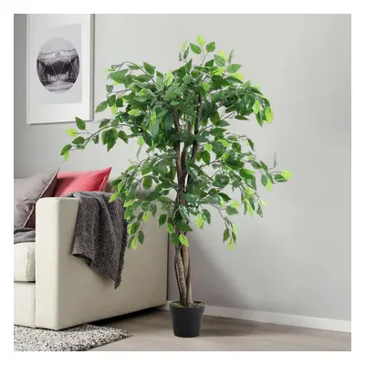 120cm Lush Artificial Banya Tree Outdoor Indoor Decor Artificial Bonsai