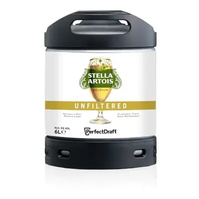 PerfectDraft Stella Artois Unfiltered Beer Keg for PerfectDraft Machine, L