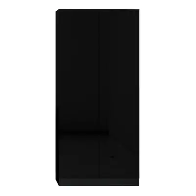 (Matt Black) Narvik Door Wardrobe - Modern Bedroom Furniture