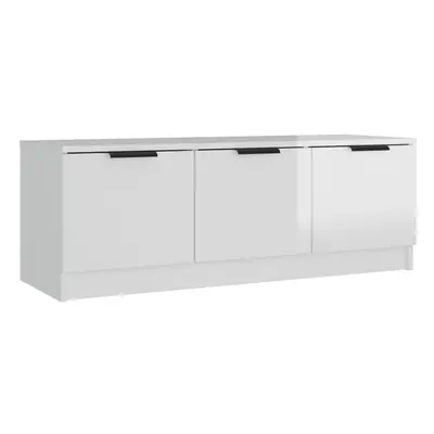 (high gloss white) vidaXL TV Cabinet Entertainment Centre TV Unit Media Cabinet Engineered Wood