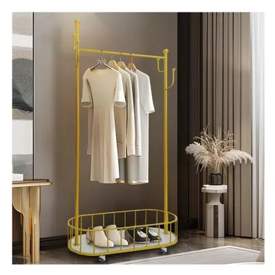 Heavy Duty Double Clothes Rail Hanging Rack Garment Display Stand Storage Shelf