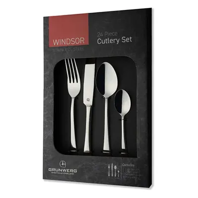 Grunwerg Stainless Steel Cutlery Set Windsor Pieces