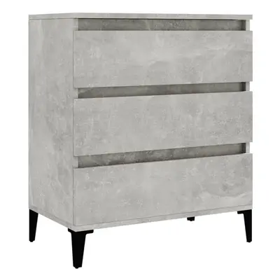 (concrete grey) vidaXL Sideboard Engineered Wood Storage Cupboard Highboard Multi Colours