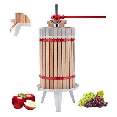 Arebos Fruit Press 30L Mash Press Wine Press Apple Press Fruit Press