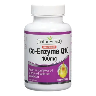 Natures Aid Co-Enzyme Q10 100mg Softgels