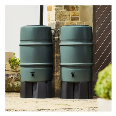 Harcostar Litre Green Water Butt Double Kit