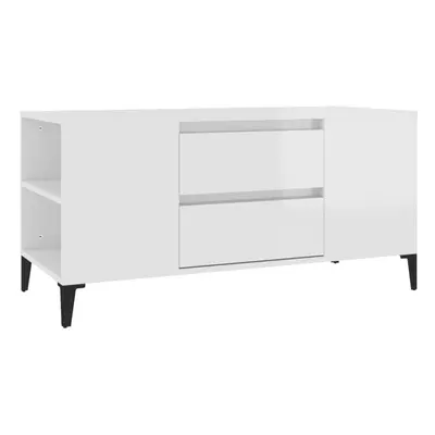 (high gloss white) vidaXL TV Cabinet Engineered Wood TV Console Media HiFi Cabinet Multi Colours