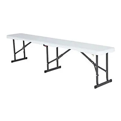 Lifetime Ft/1.83 m Fold in Half Bench, White