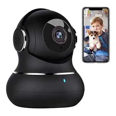 Little elf Smart Camera, 2K WiFi Camera with Motion Tracking, IR Night Vision, 2-Way Audio, [202