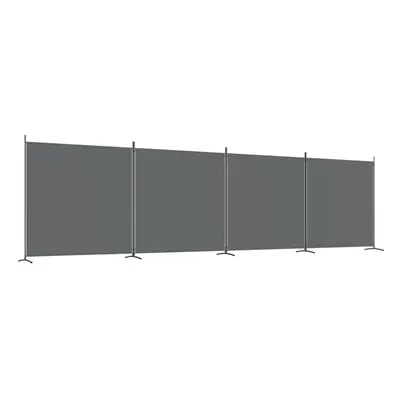 (Anthracite, x cm) vidaXL Room Divider Wall Partition Screen Panel Room Separator Privacy Screen