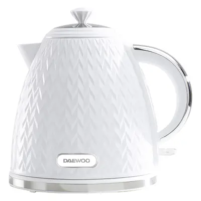 Daewoo SDA1780 Argyle Collection, 1.7L, Electric Kettle With Removable Lid and Filter For An Eas