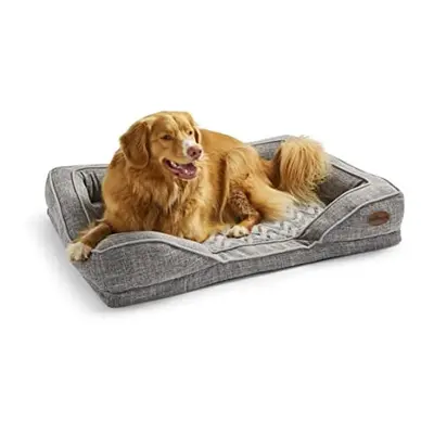 Silentnight Orthopaedic Luxury Pet Dog Bed â Cosy Comfortable Large Big Dog Bed Sofa with Mach