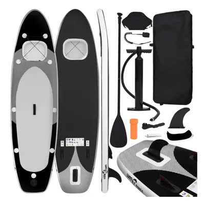 (black, x x cm) vidaXL Inflatable Stand Up Paddle Board Set Paddleboard Multi Sizes/Colours