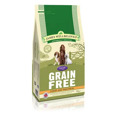 Jwb Adult Dog Senior Grain Free Turkey Kibble 10kg