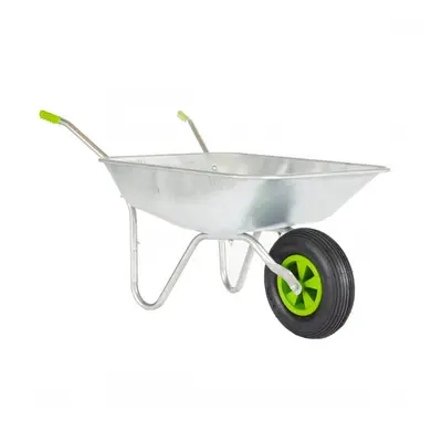 65l Wheelbarrow With Galvanised Pneumatic Tyre