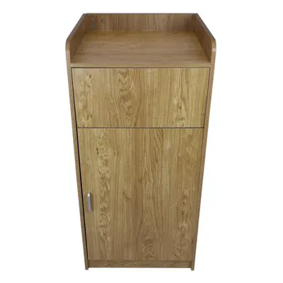 (Light Oak Wooden Litter Bin & Tray Stand) Wooden Litter Bin & Tray Stands