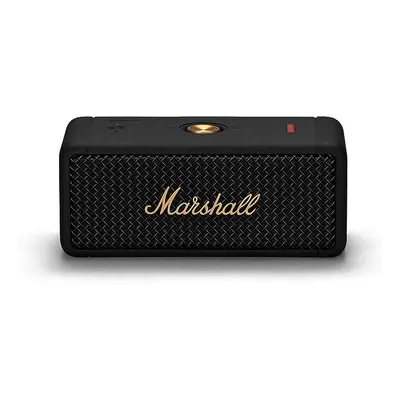 Marshall Emberton Portable Bluetooth Speaker, Wireless & Water Resistant - Black & Brass