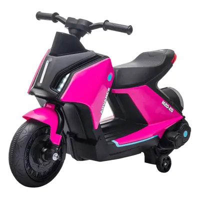 HOMCOM 6V Kids Electric Pedal Motorcycle Ride-On Toy Battery Powered Motorbike