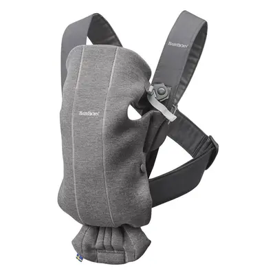 BABYBJÃRN Baby Carrier Mini, 3D Jersey, Dark Grey