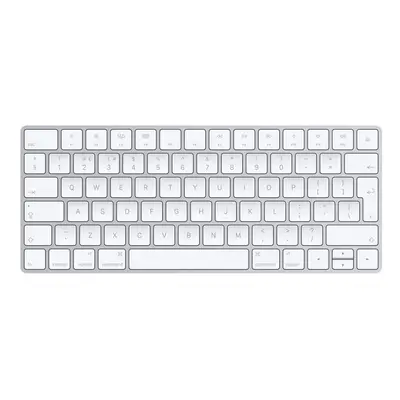 Apple Magic Keyboard Bluetooth QWERTY UK English Silver,White keyboard