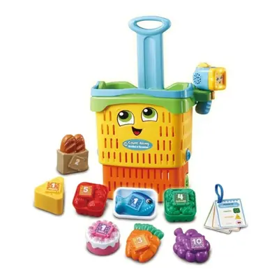 Leapfrog Multicolour Count Along Basket & Scanner Playset