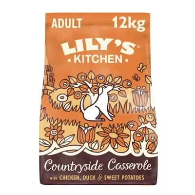 Lily's Kitchen Natural Adult Dry Dog Food Chicken & Duck Grain-Free Recipe 12kg