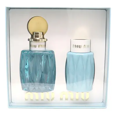 Miu Miu L'eau Bleue Eau De Parfum Pcs Set / New With Box