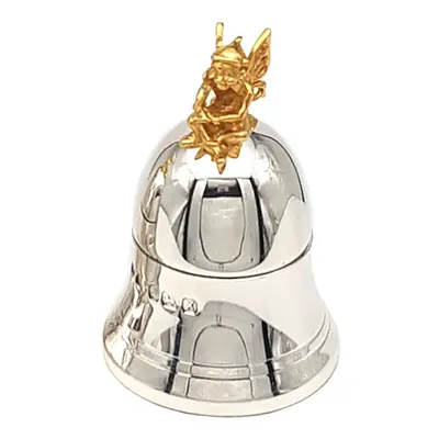 925 Sterling Silver Tooth Fairy Bell Tooth Box.