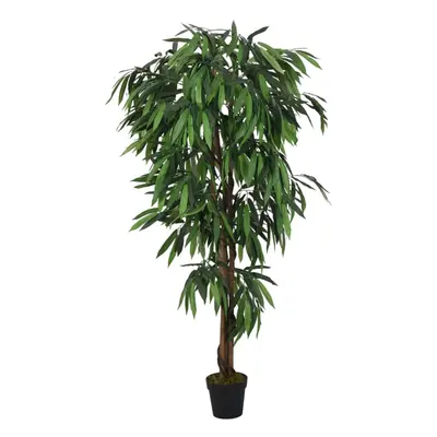 (80 cm) vidaXL Artificial Mango Tree Fake Plant Artificial Plant Leaves Green