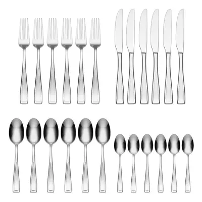 Oneida Moda II Cutlery Set Dishwasher Safe Rustproof Stainless Steel - Pack