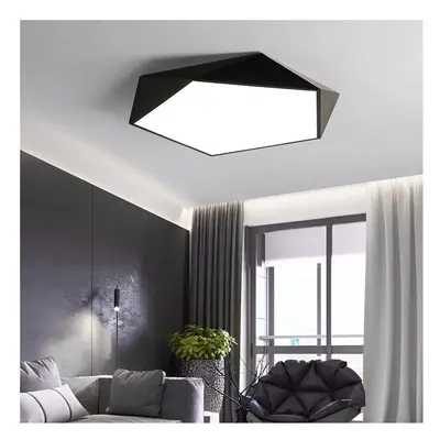 (Black, 50cm 36w) Led Ceiling Lights ceiling Lamp Modern Nordic Simple Bedroom Living Room Light