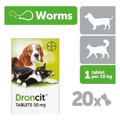 Droncit Tablets For Cats & Dogs - Pack [81502307]