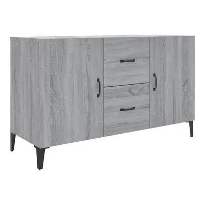 (grey sonoma) vidaXL Sideboard Storage Cupboard Cabinet Buffet Highboard Engineered Wood