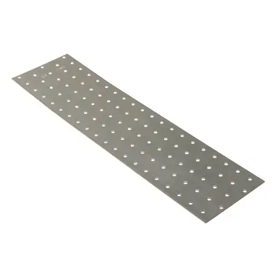 (400 x mm) vidaXL Perforated Plates Connecting Joining Plate pcs Galvanised Steel