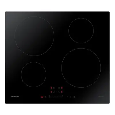 SAMSUNG NZ64H37070K Electric Induction Hob - Black, Black