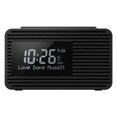 Panasonic RC-D8EB-K Multi-Purpose Radio with DAB+ and USB smartphone charging,Black