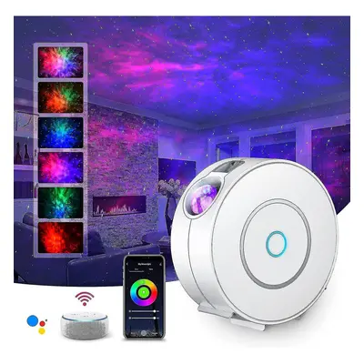 (Led Smart Star Projector 3d Galaxy Cloud Star Light Projector Bedroom Night Light) Led Smart St