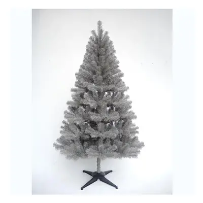 (Grey, 6ft) Colorado Spruce Christmas Tree 4ft to 10ft - Black, Grey or White