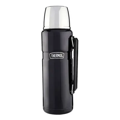 Genuine Thermos 1.2l Stainless Steel King Hot Cold Coffee Tea Storage Flask Blue