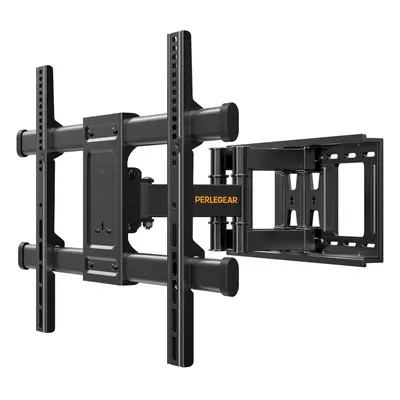 Perlegear TV Wall Bracket for Inch Flat/Curved TVs up to 60kg, Swivel Tilt TV Bracket Max.VESA 6